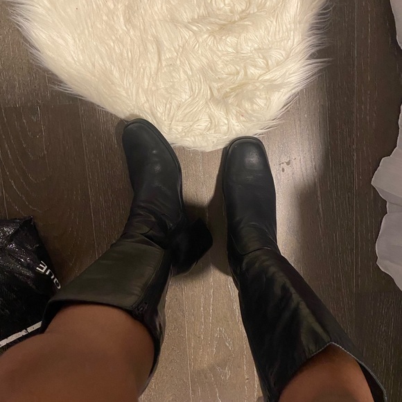 Black Heeled Boots - Picture 3 of 8